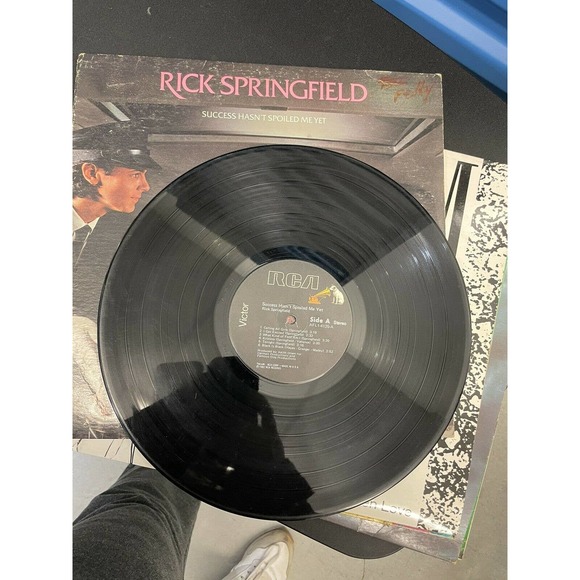 Rick Springfield Success Hasn't Spoiled Me Yet 12" LP Vinyl Record Album 1982 - Picture 3 of 3